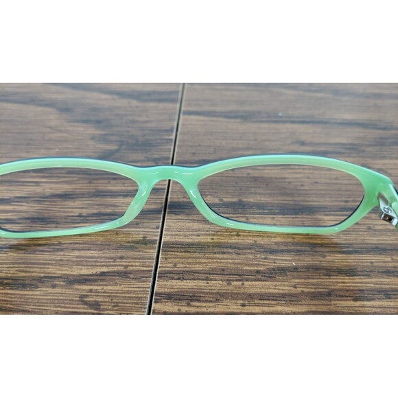 Legre LE014 Green Inside and Dark Brown Outside COL 452 49-16 Frames Only - Picture 6 of 7
